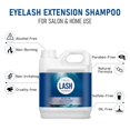 Lash Shampoo Bulk, Eyelash Cleanser for Extensions 2 Liters, Dispenser