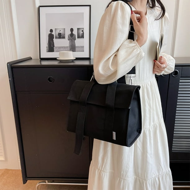Ladies canvas shop satchel bags