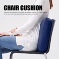 thumbnail image 3 of Chair Cushion Soft Comfortable Foam Particles Filling Lumbar Support Pillow for Office Home, 3 of 7