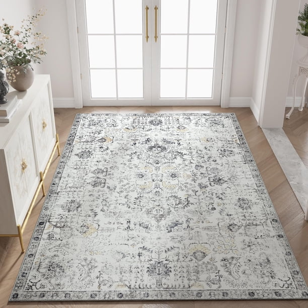 Tapete para Entrada Lavable JINCHAN 90x150 cm Alfombra Suave
