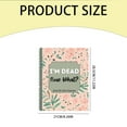 thumbnail image 3 of Huayishang I'M Dead End Of Life Planner I'M Dead Now What Book Planner Guided Final Arrangements When I'M Workbook Organizer Notebook For Possessions Business Affairs And Final Wishes, 3 of 4