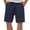 Navy, variant on Men's Cotton Lightweight Drawstring Shorts Elastic Waist Breathable Stylish Cargo Shorts Casual Daily Workout Gym Shorts with Pockets
