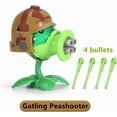 thumbnail image 2 of Plants vs. Zombies Action Figures Zombies Toys Great Gifts for Kids and Fans,Birthday and Christmas Party（Machine Gun Pea Shooter ）, 2 of 5