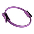 thumbnail image 2 of Pilates anillo de muslo Resistencia a los dispositivos de entrenamiento del equipo Tóner tonificando muslos piernas círculo de fitness anillo de Púrpura, 2 of 8