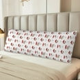 thumbnail image 6 of Disketp Different Mushrooms Print Body Pillow Cover - Super Soft 20x54 Body Pillow Case,Long Side Hidden Zipper, 6 of 8