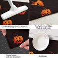 thumbnail image 3 of Black Halloween Pumpkins Kitchen Rug Mat,Kitchen Runner Rugs Non Skid Washable,Decorative Kitchen Floor Mats for Kitchen,Sink,Laundry,17"X47", 3 of 5