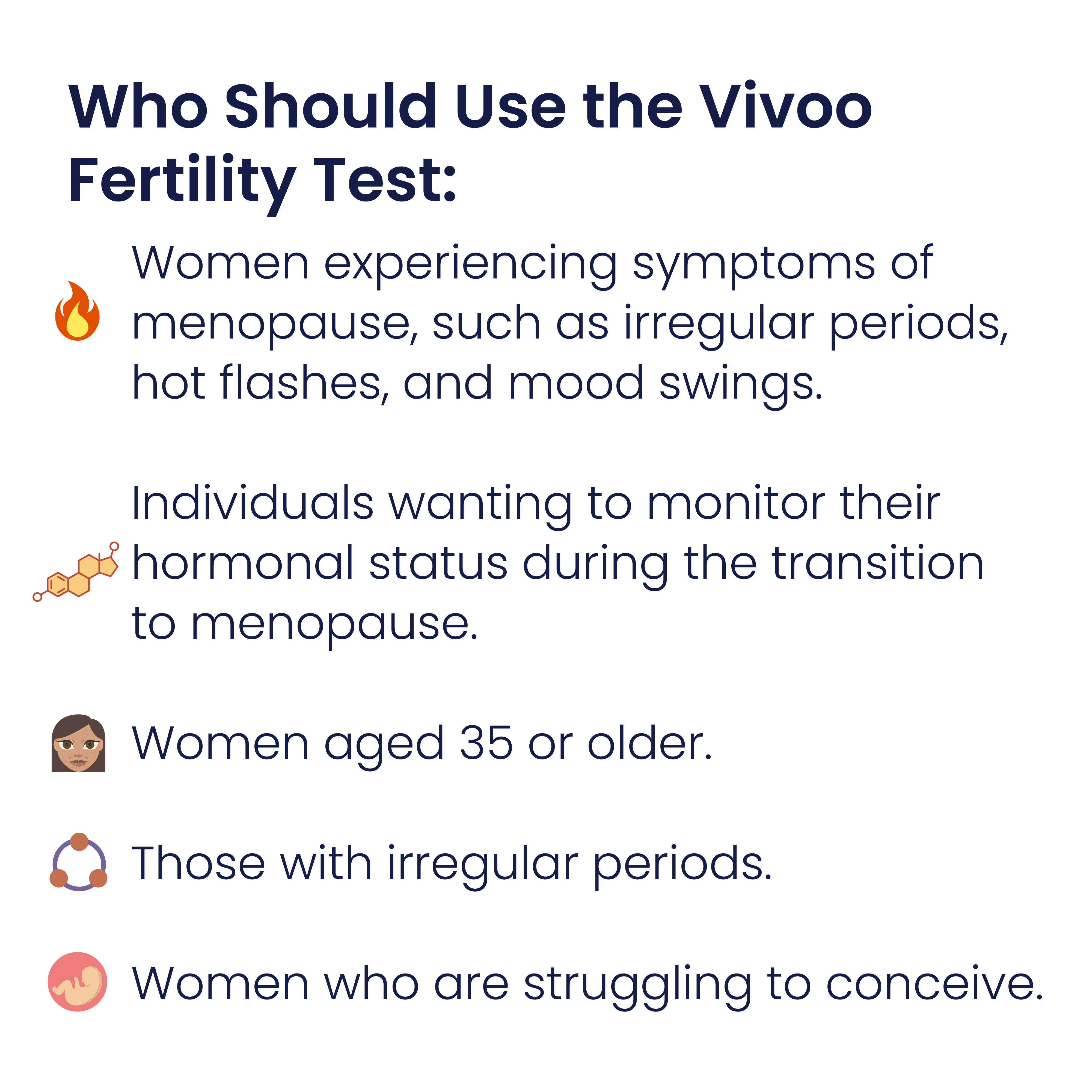 Vivoo At-Home Fertility Test