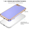 thumbnail image 4 of iPhone SE 2022 Case, iPhone SE 2020 Case, iPhone 7 Case, iPhone 8 Case, Slim Fit Soft TPU Wristband Kickstand Holder Protective Case for iPhone SE 2022/2020/7/8-Lavender Purple, 4 of 16