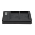 thumbnail image 4 of E5 Battery Dual Charger, Convenient Small Size Plastic Portable Dual Bay Battery Charger DC 5V/2A  For Camera  E5 Battery, 4 of 8