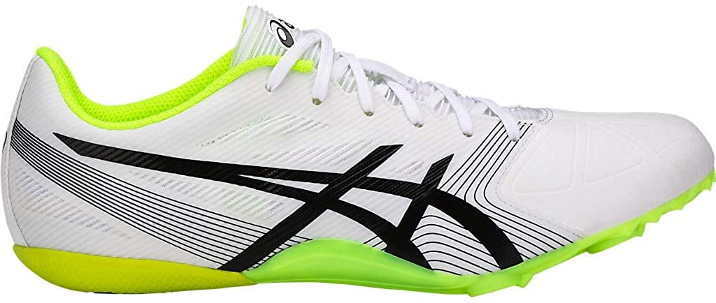 Asics HyperSprint 6 Men's Track and Field Shoes - White, Black, Yellow - image 1 of 9