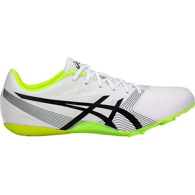 Asics HyperSprint 6 Men's Track and Field Shoes - White, Black, Yellow