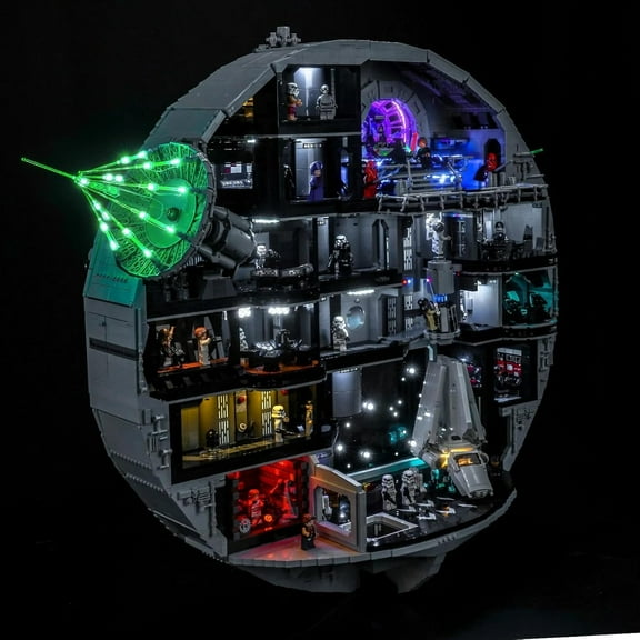 LED Light kit for Lego Death Star #75419 Brick-Built Set - Led Lighting DIY Gift Compatible with  Building Blocks Model [NOT Included The Model Set] (Classic Version)