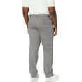thumbnail image 2 of Dockers Mens Big Tall Easy Classic Fit Khaki Stretch Pants Grey 46x34, 2 of 4