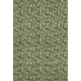 thumbnail image 2 of Addison Rugs Mayfield Washable Transitional Floral Olive Rectangle Rug, 9' x 12', 2 of 6