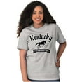 thumbnail image 3 of Kentucky Bluegrass State Horse Cute Men's Graphic T Shirt Tees Brisco Brands S, 3 of 4