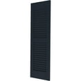 thumbnail image 3 of Ekena Millwork 18"W x 51"H Americraft Two Equal Louver Exterior Real Wood Shutters (Per Pair), Starless Night Blue, 3 of 10