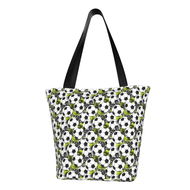 Easygdp Soccer and Football Bolso de Hombro para Mujer, Bolso Bandolera y Cartera de Mano Elegante para Uso Diario
