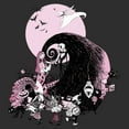 thumbnail image 2 of Men's The Nightmare Before Christmas Pink Group Scene Graphic Tee Charcoal Medium, 2 of 5