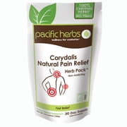 Pacific Herbs - Corydalis Natural Pain Relief Herb Pack - 3.5 oz.