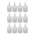 thumbnail image 1 of 12 Pzs Foco Led Recargable De Emergencia Tipo Bulbo 50W, 1 of 7