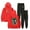 Red, variant on The Apothecary Diaries Maomao Hoodies Jogger Pants Set Winter Women Men Fashion Streetwear