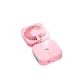 thumbnail image 1 of Naiovety Humidificador de aire acondicionado recargable USB de verano con ventilador plegable de mano con luz de noche LED colorida Escalada No.1 Naiovety OD016612-01, 1 of 6