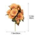 thumbnail image 2 of Orangide Artificial Sunflowers Bouquet Faux Silk Sunflower Heads Long Stem Fake Flowers for Home Decor Wedding Centerpiece Floral Arrangement, 2 of 5