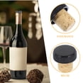 thumbnail image 3 of HEMOTON Black Synthetic Wine Bottle Corks with TShaped Design for Secure Sealing and Flavor Preservation 24 Pieces, 3 of 6