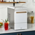 Gevi Household Countertop Nugget Ice Maker Making Pebble Ice 30lbs