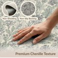 thumbnail image 6 of ODIKA 3'x5' Washable Accent Rug Pet Friendly, Non-Shedding Mat Entryway Vintage Scattered Motif Faded Door Orientalisch Geometric for Bedside, Nursery Room, 6 of 7