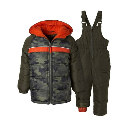 iXtreme Camo Print 2 Piece Snowsuit (Little Boys)