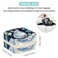 thumbnail image 5 of Totoro Travel Portable Square Jewelry Box Organizer: Ideal Solution for Rings, Earrings, Necklaces, Bracelets, and More! Gift for Girls and Women., 5 of 6