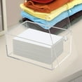 thumbnail image 7 of Acrylic Dryer Sheet Holder, Clear Dryer Sheets Box Container for Laundry Dispenser Storage, 7 of 7