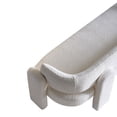 thumbnail image 5 of Miekor Furniture 75.59" Wide Boucle Upholstery Modern Sofa for Living Room Beige W4US5477, 5 of 9