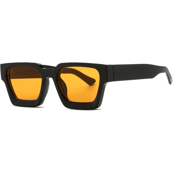 Gafas de Sol AIEYEZO con Montura Gruesa Cuadrada para Mujeres y Hombres