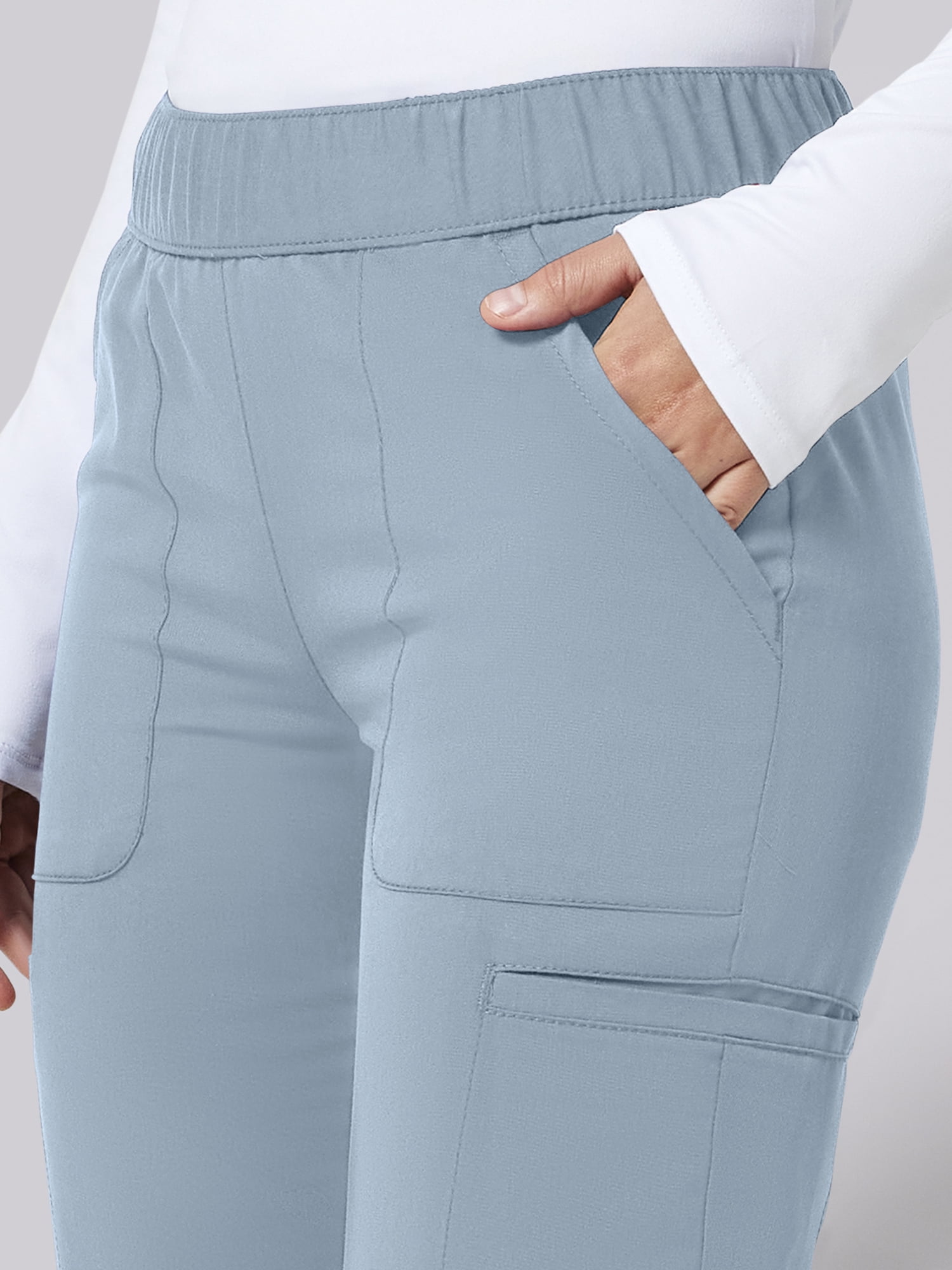 Scrubstar Ultimate Women’s Antimicrobial Cargo Jogger Scrub Pant, Sizes XS–3XL