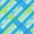 thumbnail image 1 of Ahgly Company Machine Washable Indoor Square Transitional Dark Turquoise Green Area Rugs, 6' Square, 1 of 7