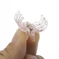 thumbnail image 3 of Unique Bargains Fashion Butterfly Small Clip Hairdo Clip for Women 6 Pcs Gold Tone Pink, 3 of 5