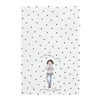 Love You Latte Printed Flour Sack Kitchen Towel