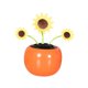 thumbnail image 1 of con energía solar, muñeca de girasol rosa, juguete con solapa, decoración para hogar, adorno AGirasol Colco Ornamento del baile, 1 of 8
