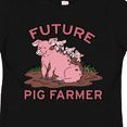 thumbnail image 4 of Inktastic Future Pig Farmer with Cute Pig Family Boys or Girls Toddler T-Shirt, 4 of 5