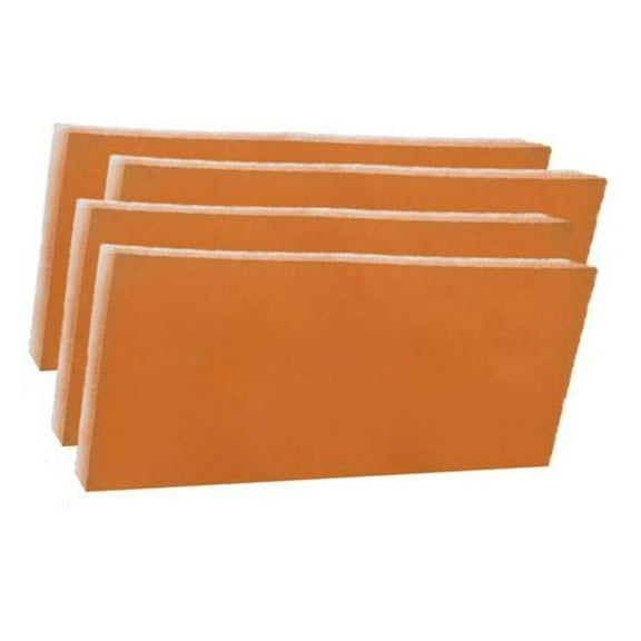 Trane ERV Filter Replacement - 4 Pack MERV 8, 10-1/2 x 21-3/4 x 1 - Polyester Pads for Tervr/Tervb/Tervx Series