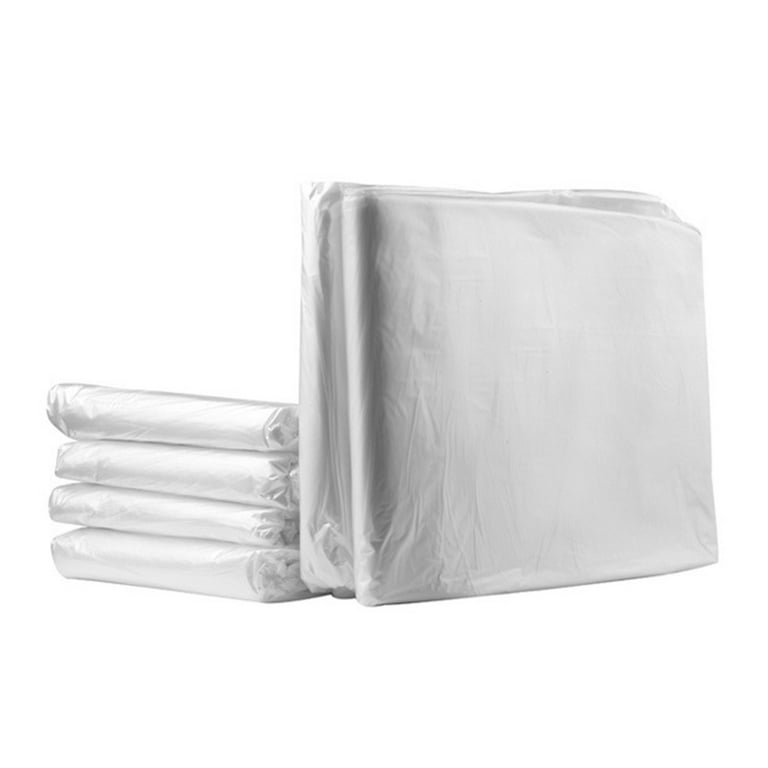 50pcs Trash Bags Large Capacity Trash Bag Disposable Thickened Storage Bags  Clear Recycling Bin Liners Bags