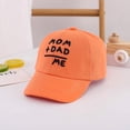 thumbnail image 2 of dgysar Premium Infant Baseball Cap Breathable Travel Sun Hat for Newborn Boys, Girls Orange 1PC, 2 of 5