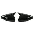 thumbnail image 1 of Rearview Mirror , 2PCS Snap In Side Mirror Cover Left Right  For Car Glossy Black, 1 of 8
