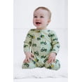 thumbnail image 2 of John Deere Tractor Zip Up Sleep N' Play Coverall Newborn to Infant, 2 of 4
