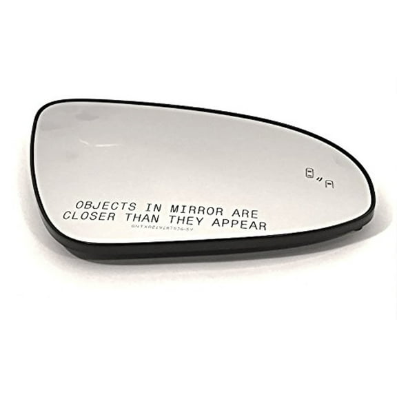 Fits 13-17 Camry Right Pass Mirror Glass w/Blind Spot Detection w/Holder OE
