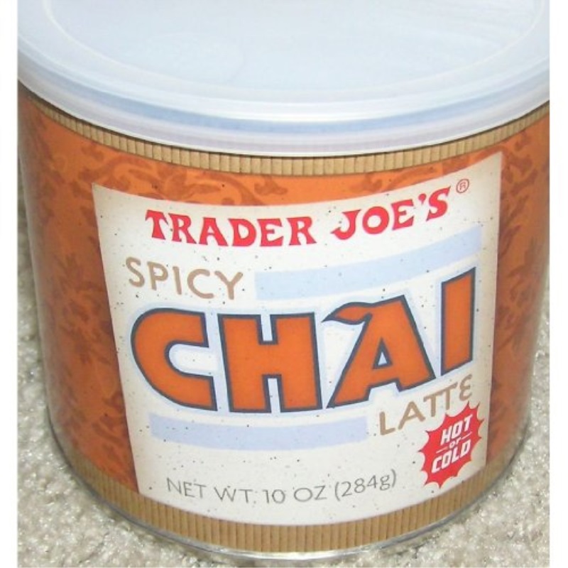 Trader Joe's Spicy Chai Latte, 10 ounces Pack of 6