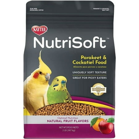 Kaytee NutriSoft Parakeet and Cockatiel Food [Bird, Food] 2 lb