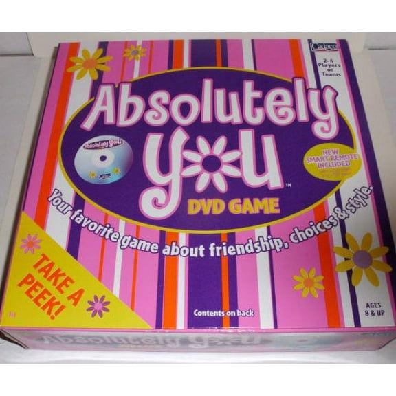 Absolutely You, Dvd Game, Your Favorite Game About Friendship, Choices & Style